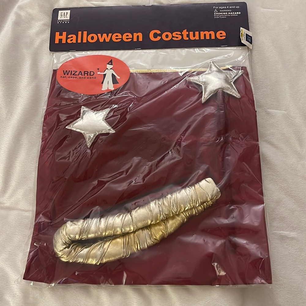Kids Halloween Costume Wizard ages 4+